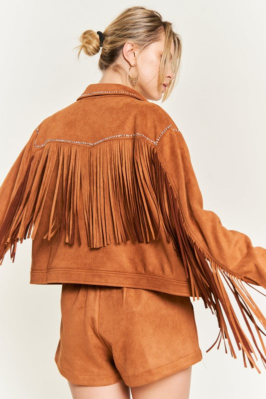 Fringe Studded | Jacket