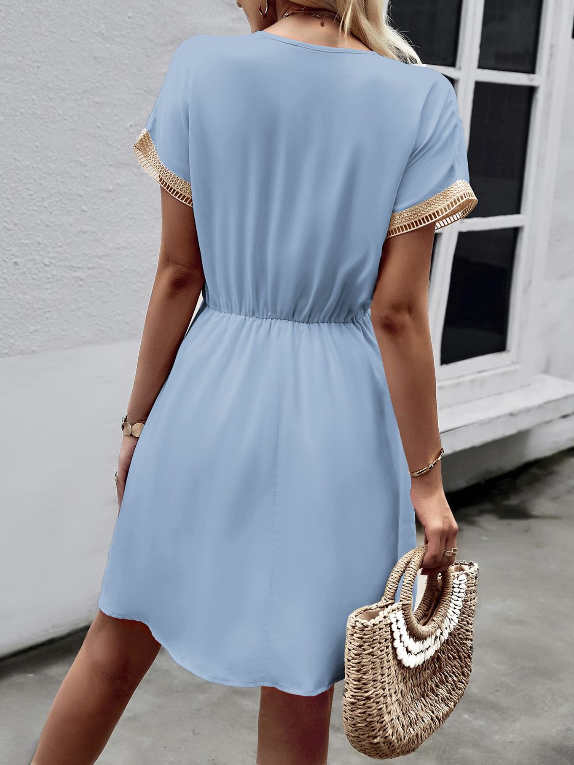 Devine V-Neck | Mini Dress