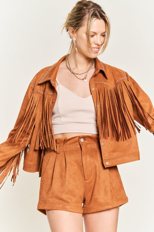Fringe Studded | Jacket