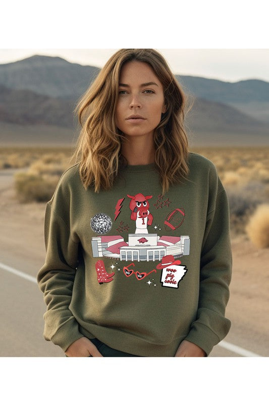 Arkansas Razorbacks | Sweatshirt