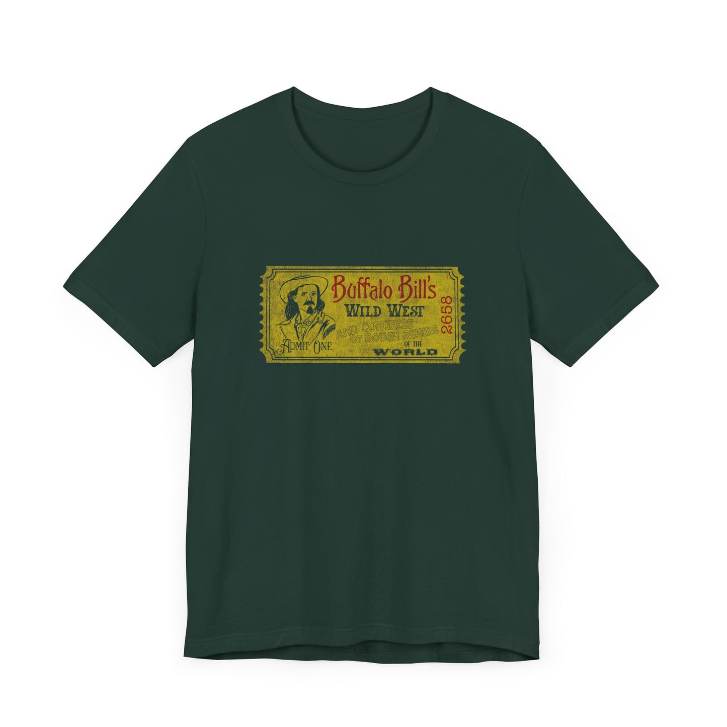 Buffalo Bill Ticket | Graphic Tees