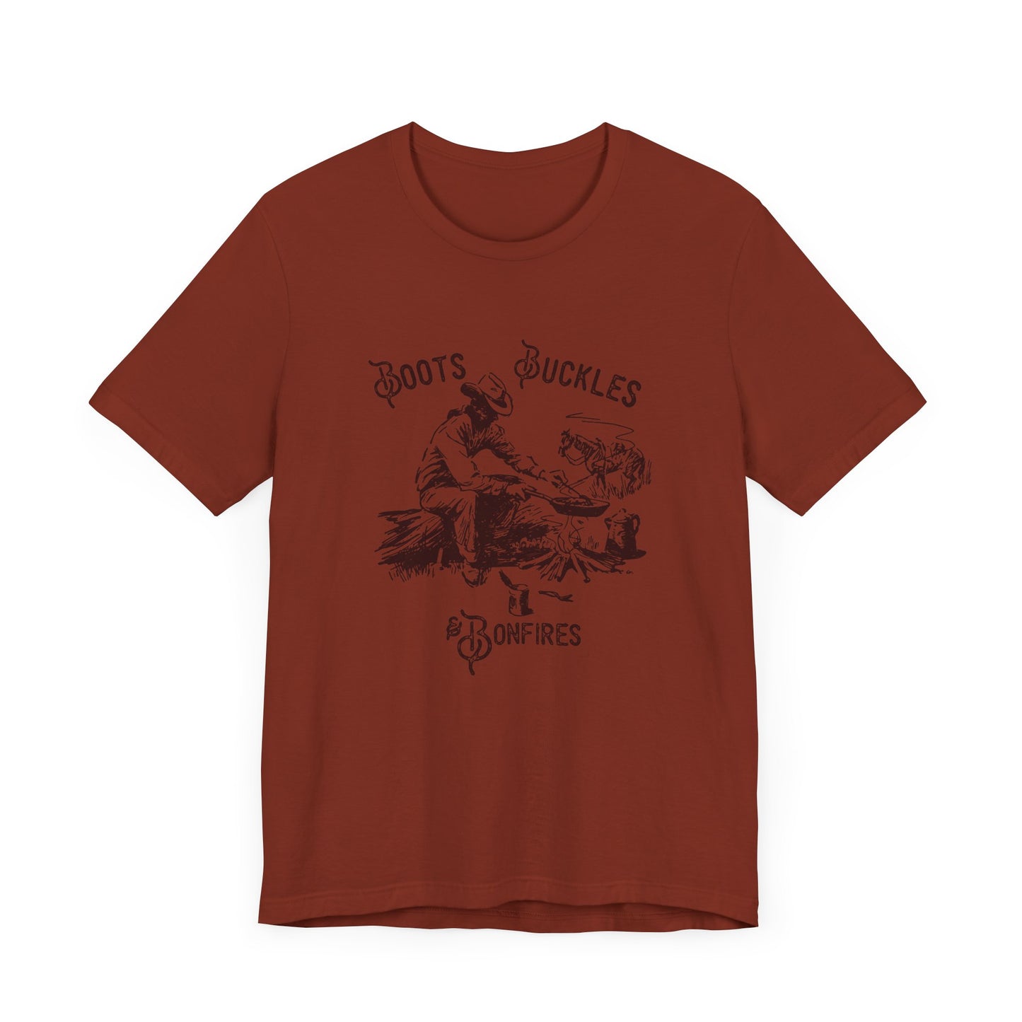 Boots, Buckles & Bonfires | Graphic Tee