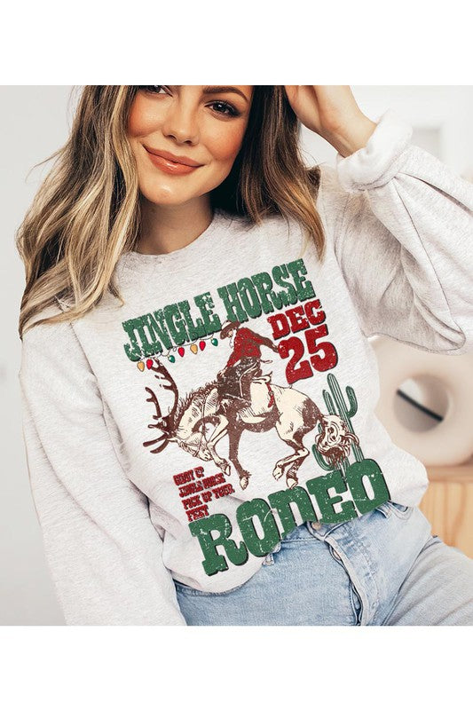 Jingle Horse Rodeo | Sweatshirt