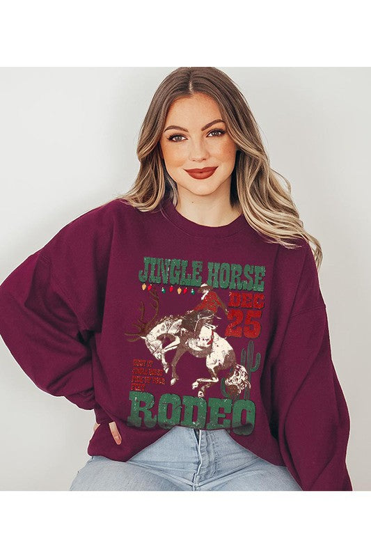 Jingle Horse Rodeo | Sweatshirt