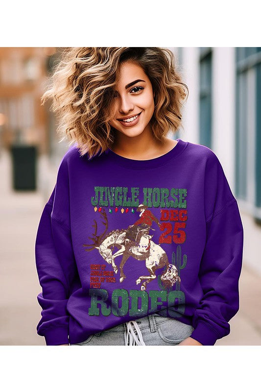 Jingle Horse Rodeo | Sweatshirt