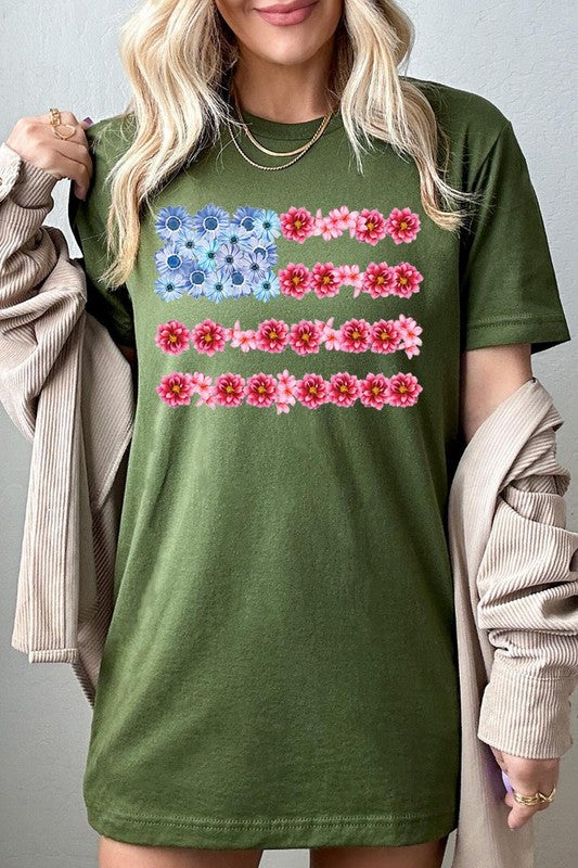 Flower Flag | Graphic T-Shirt