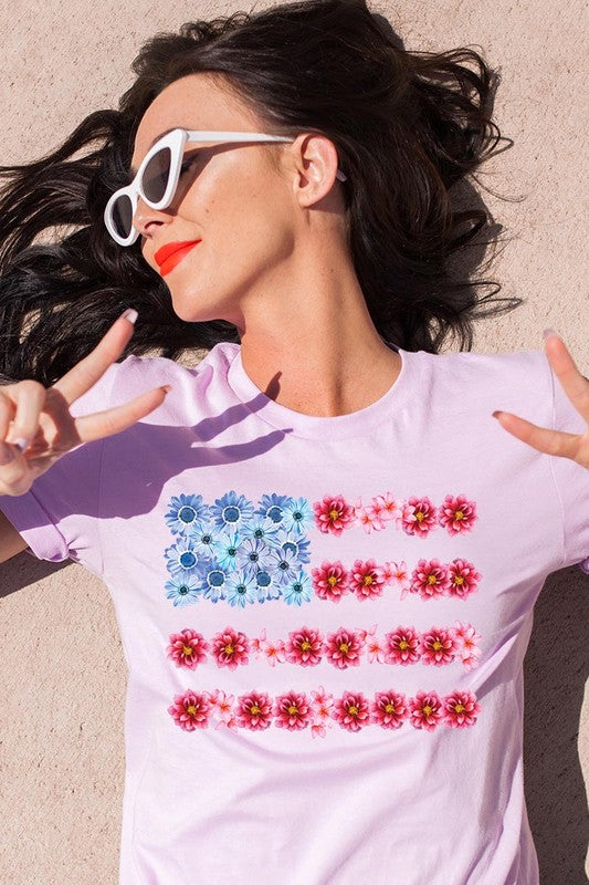Flower Flag | Graphic T-Shirt