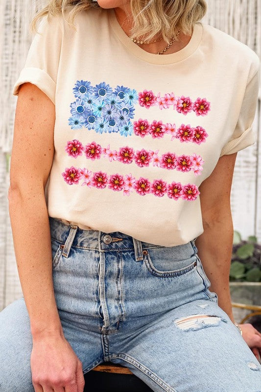 Flower Flag | Graphic T-Shirt