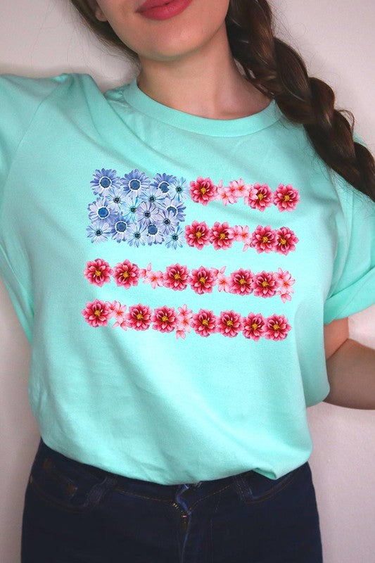 Flower Flag | Graphic T-Shirt