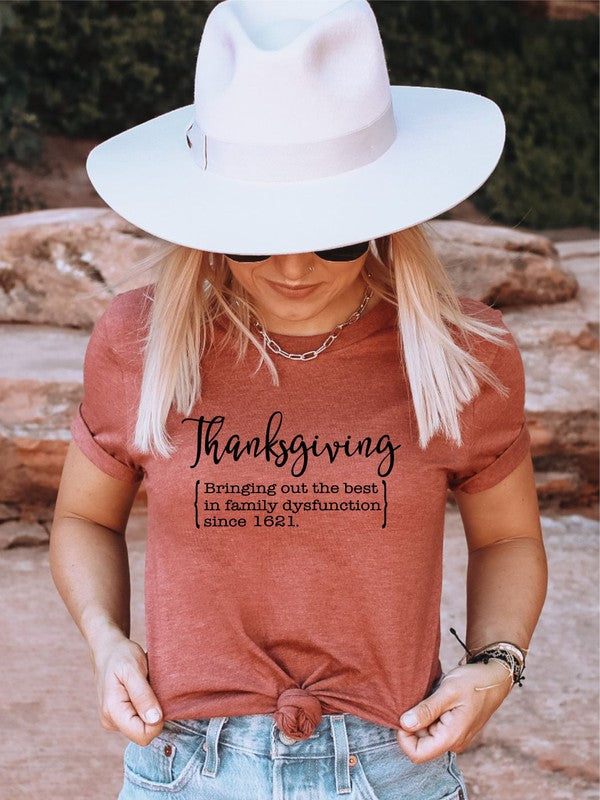 Thanksgiving Family | Graphic Tee