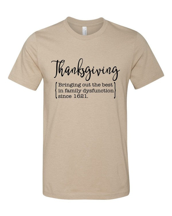 Thanksgiving Family | Graphic Tee