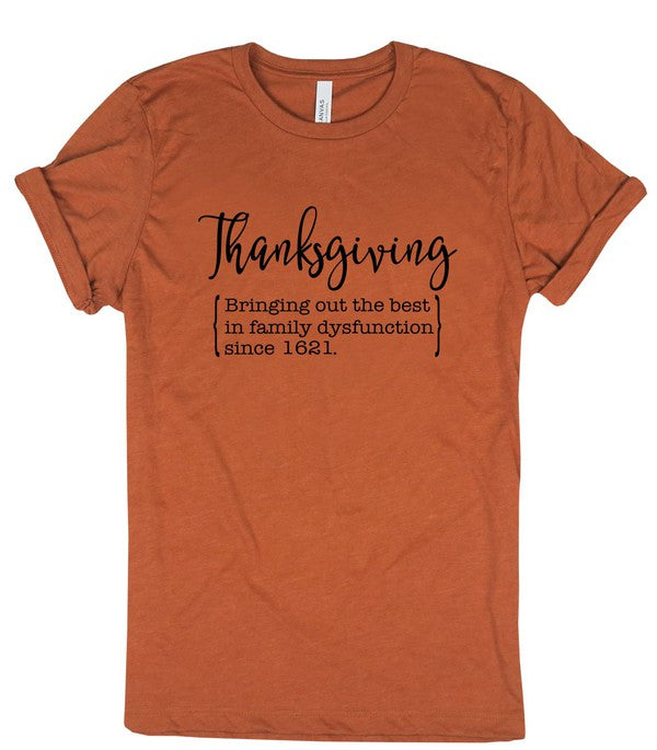 Thanksgiving Family | Graphic Tee
