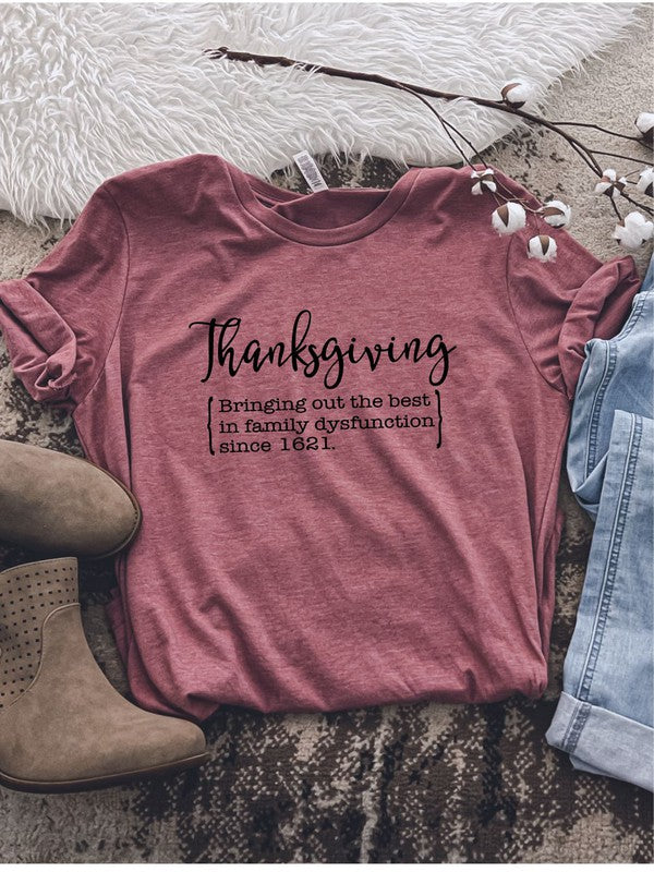 Thanksgiving Family | Graphic Tee