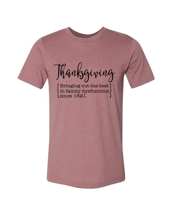 Thanksgiving Family | Graphic Tee