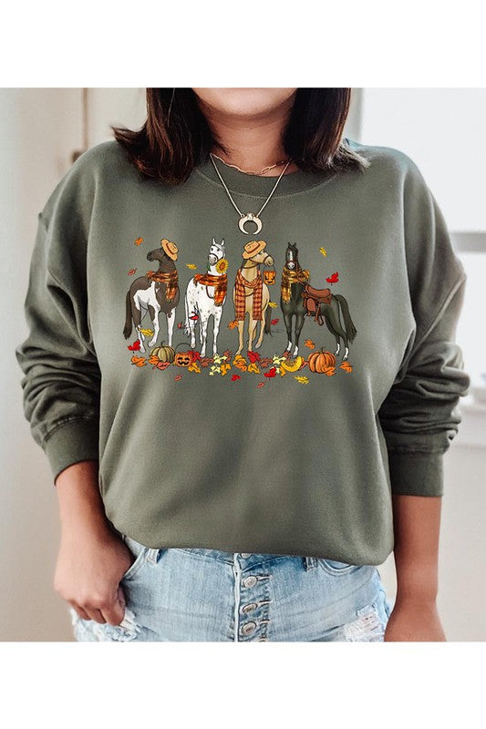 Fall Horses | Sweatshirt