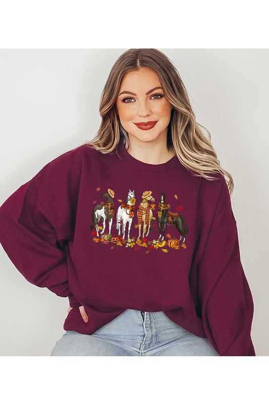 Fall Horses | Sweatshirt