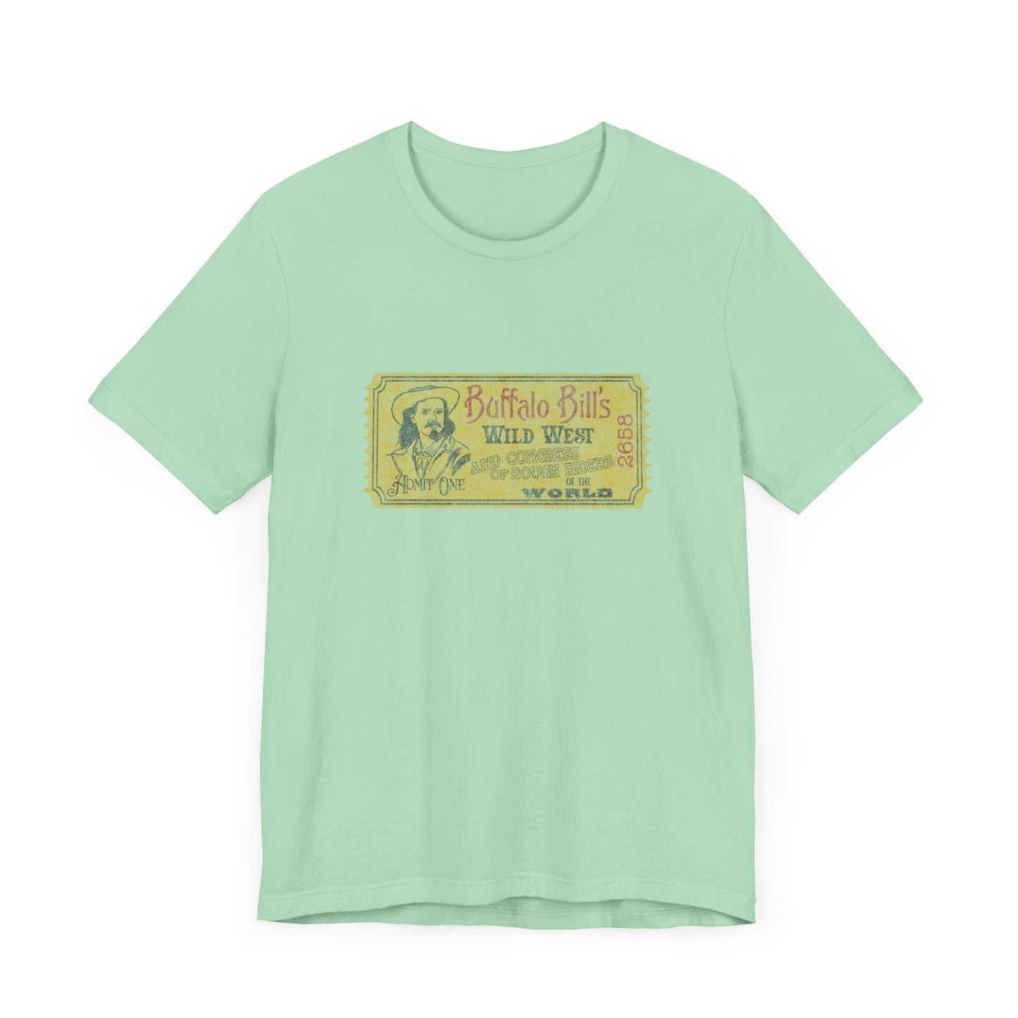 Buffalo Bill Ticket | Graphic Tees