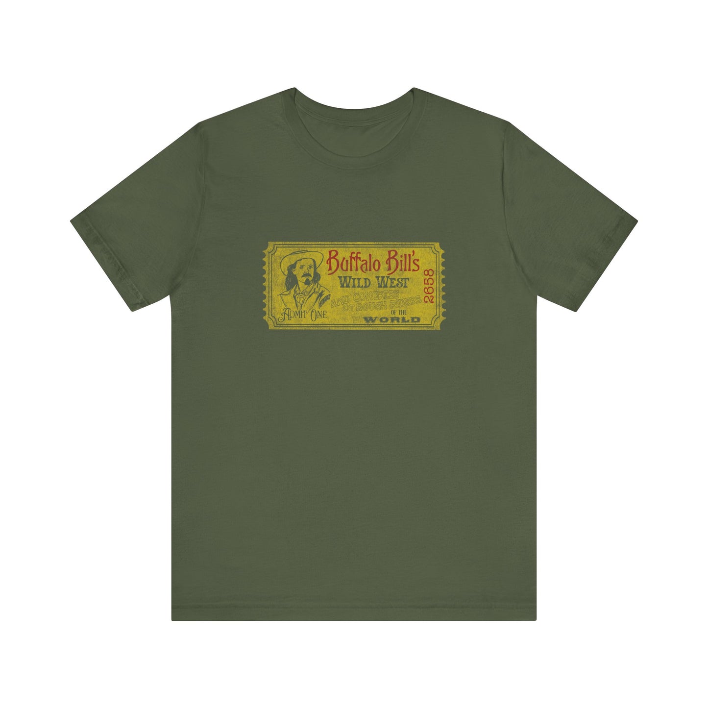 Buffalo Bill Ticket | Graphic Tees