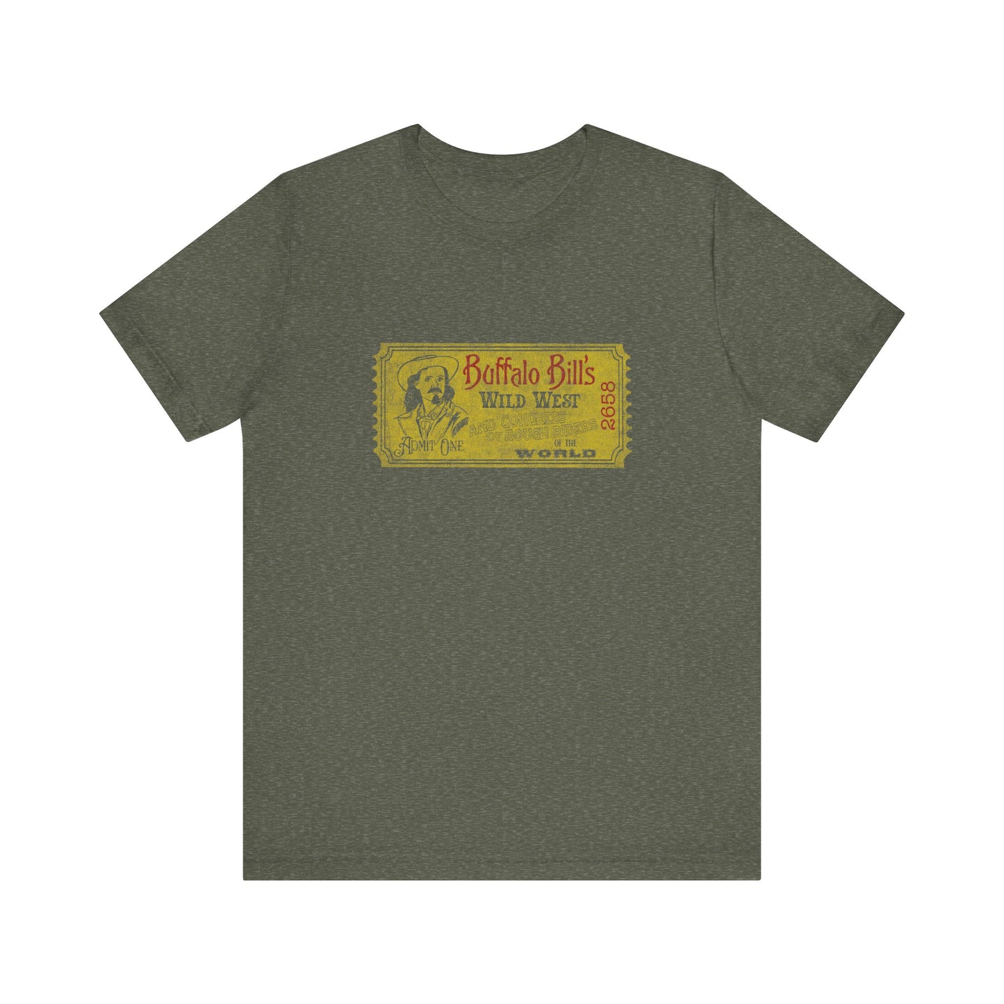Buffalo Bill Ticket | Graphic Tees