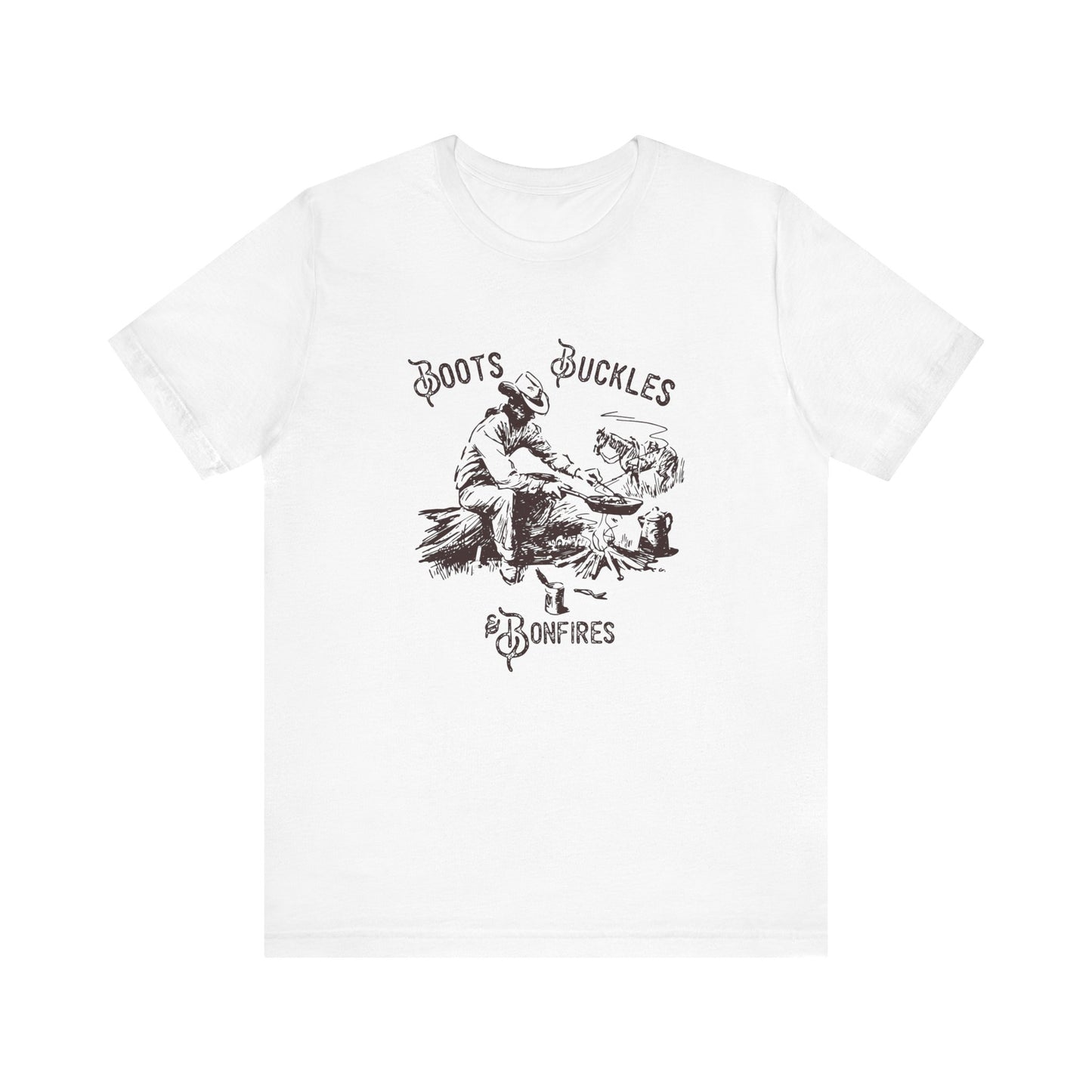 Boots, Buckles & Bonfires | Graphic Tee