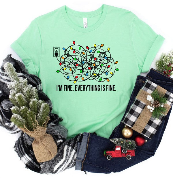 I'm Fine | Graphic Tee