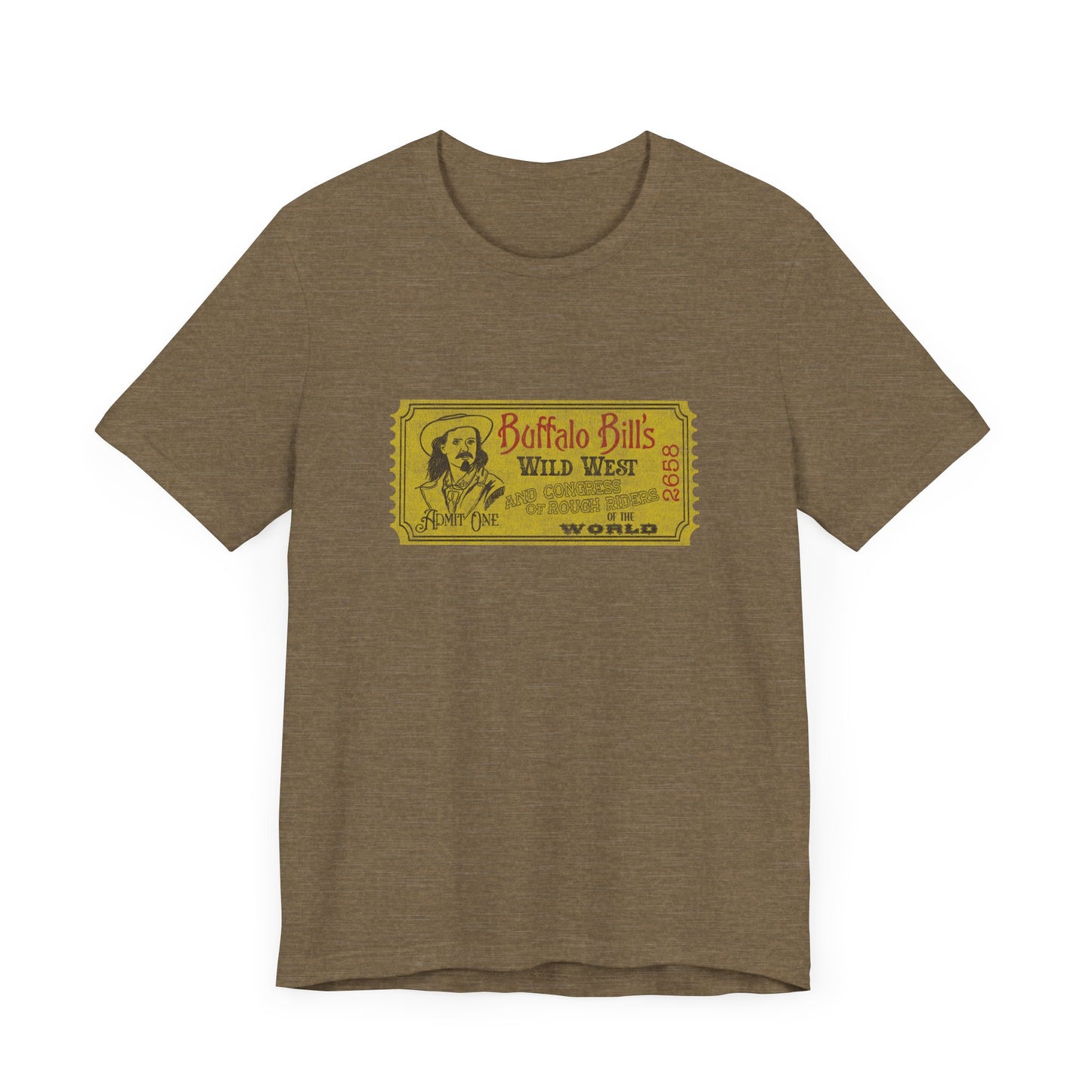 Buffalo Bill Ticket | Graphic Tees