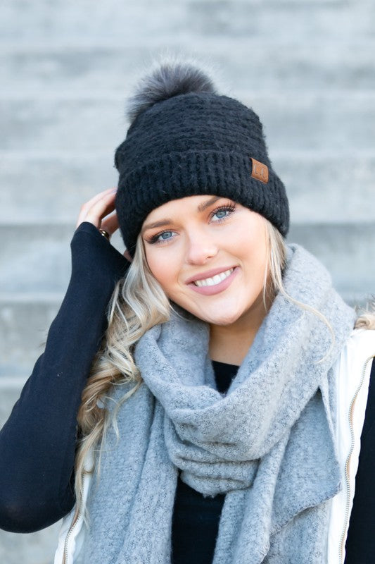 CC Ultra Soft Pom | Beanie