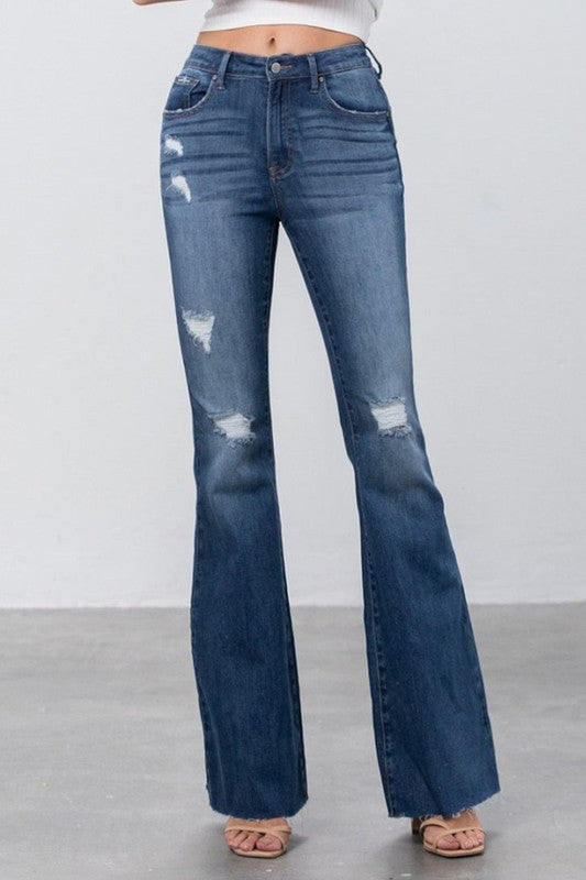 Mid Rise Flare | Jeans