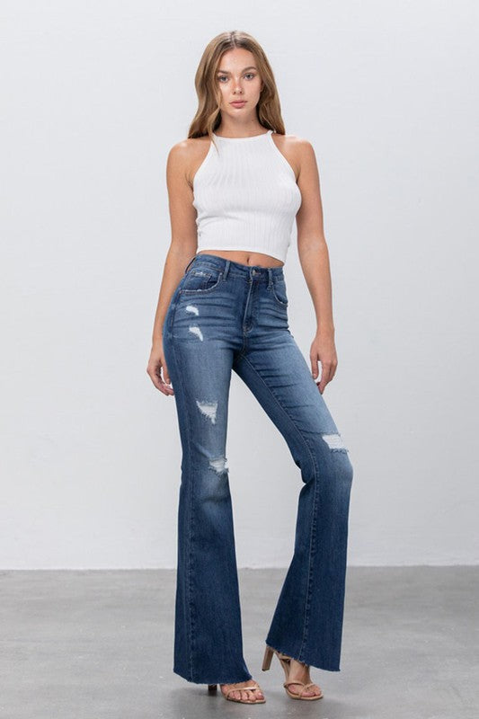 Mid Rise Flare | Jeans