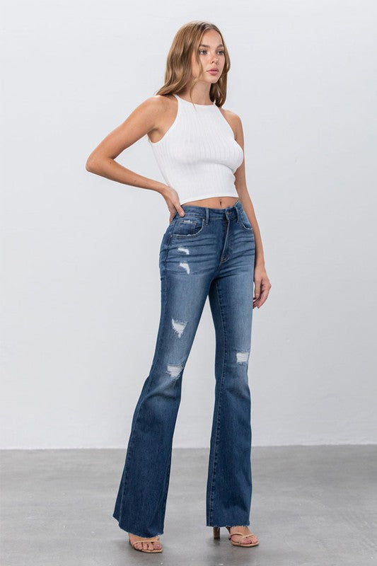 Mid Rise Flare | Jeans