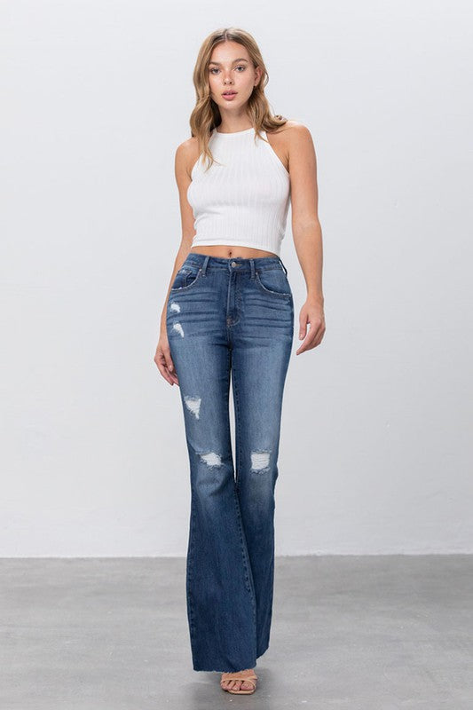 Mid Rise Flare | Jeans