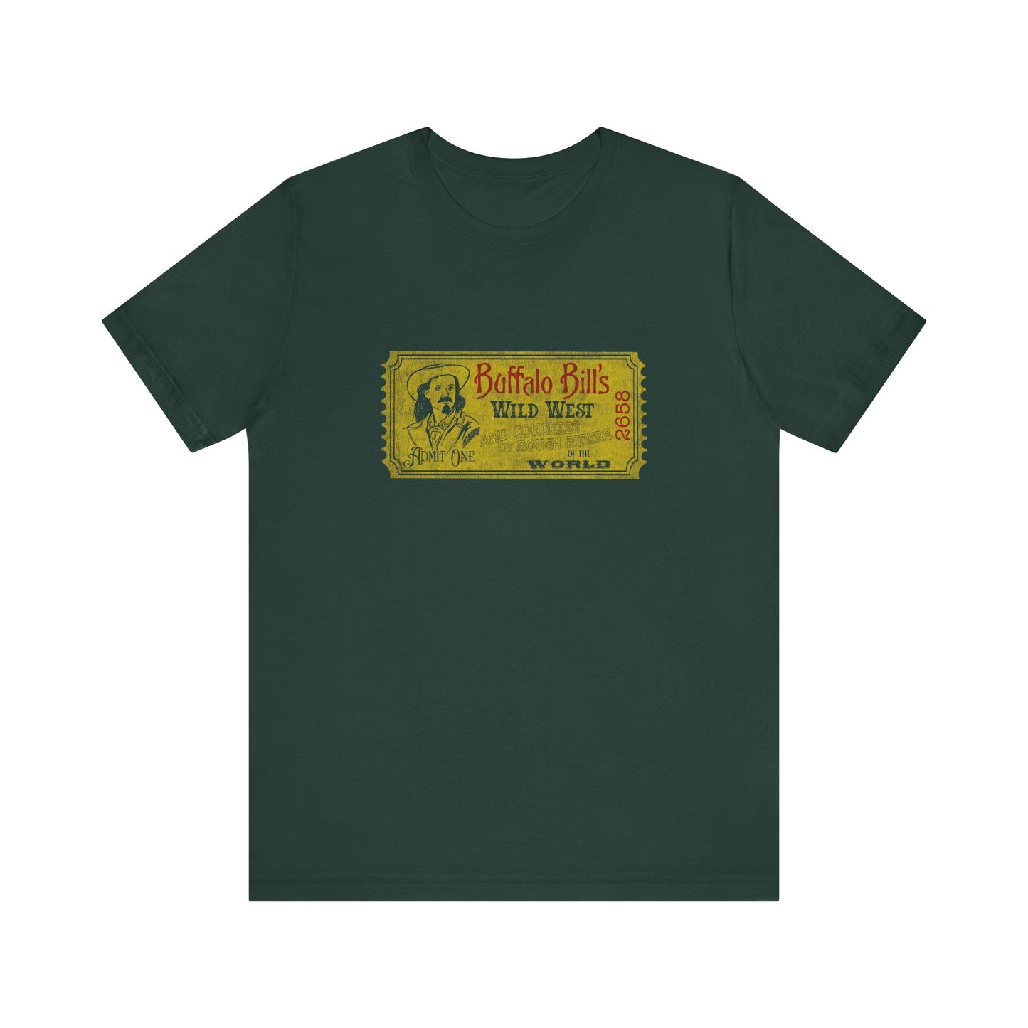 Buffalo Bill Ticket | Graphic Tees