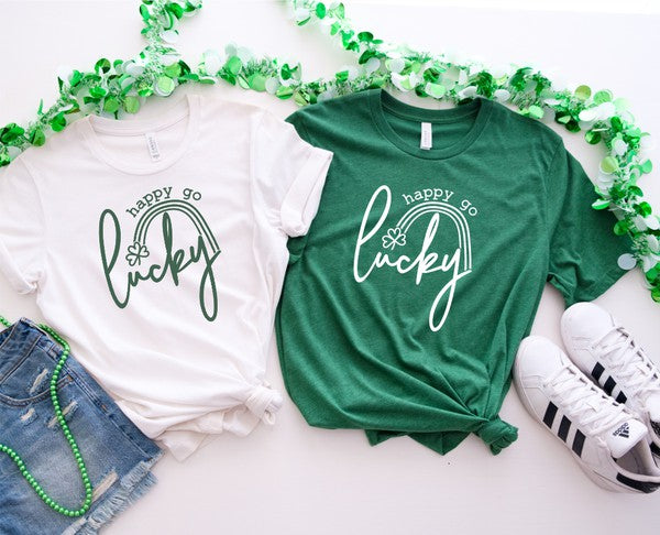 Happy Go Lucky | Graphic Tee