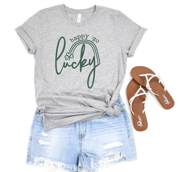 Happy Go Lucky | Graphic Tee