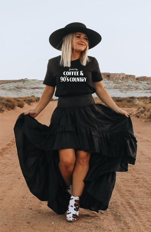 Fueled by Coffee and 90s Country | Graphic Tee