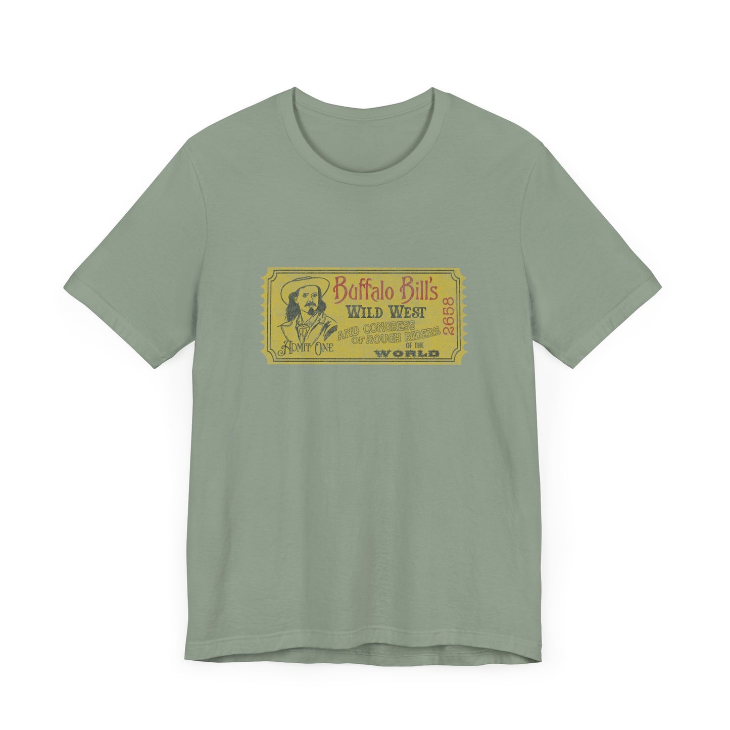 Buffalo Bill Ticket | Graphic Tees