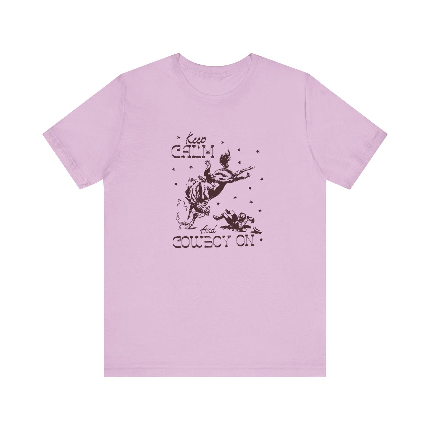 Keep Calm and Cowboy On | Graphic Tee