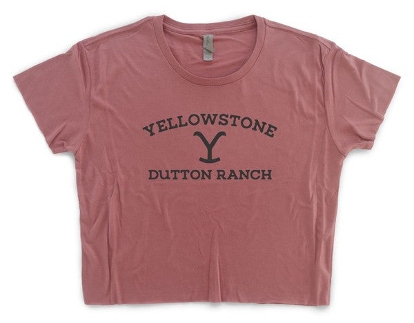 Yellowstone Dutton Ranch | Cropped Tee