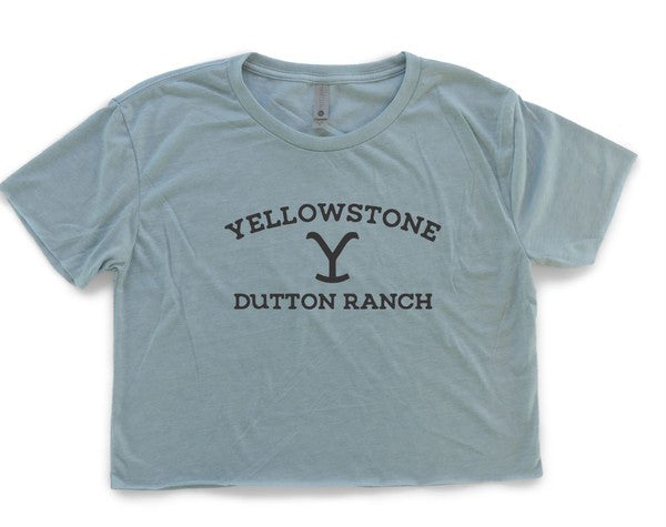 Yellowstone Dutton Ranch | Cropped Tee