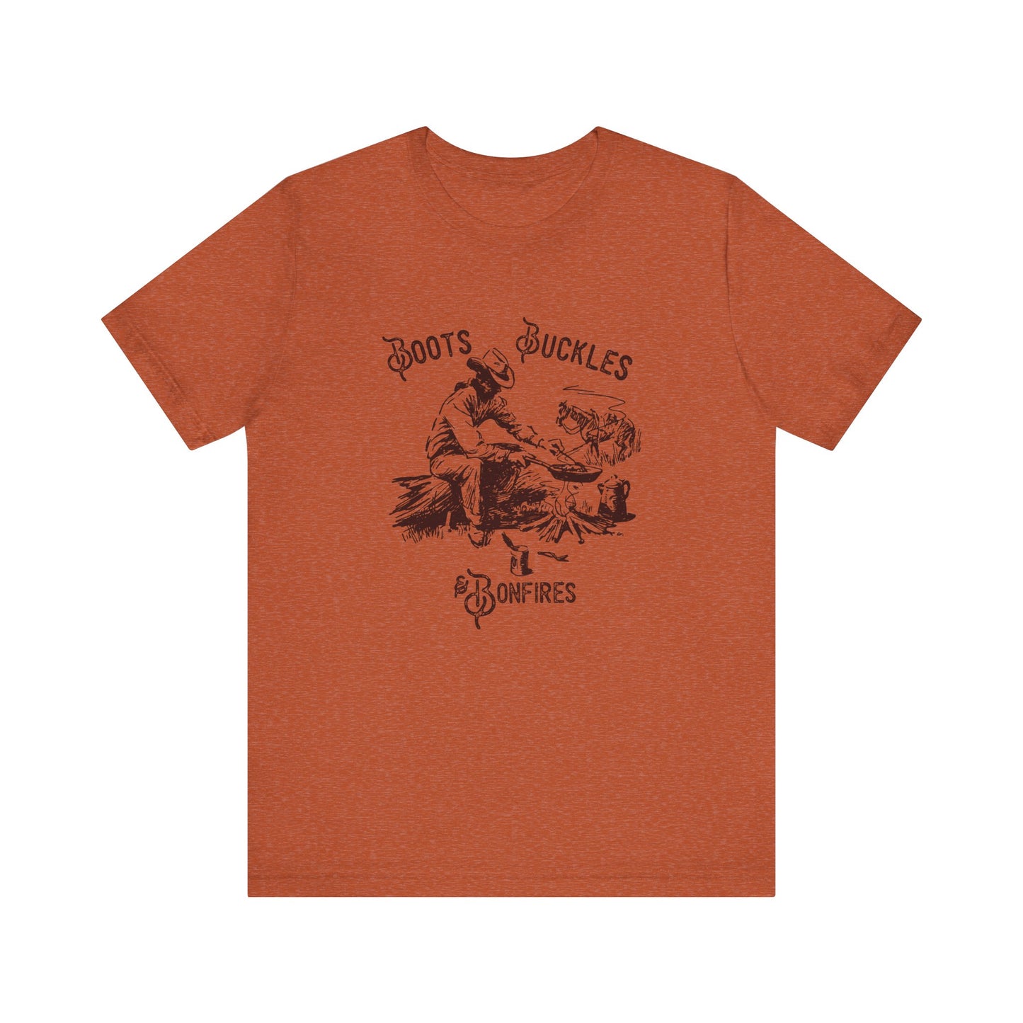 Boots, Buckles & Bonfires | Graphic Tee