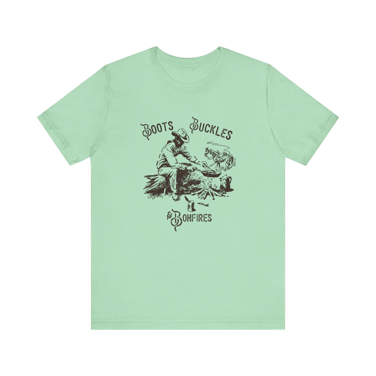 Boots, Buckles & Bonfires | Graphic Tee