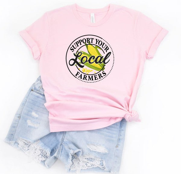 Support Local Famers | Graphic Tee