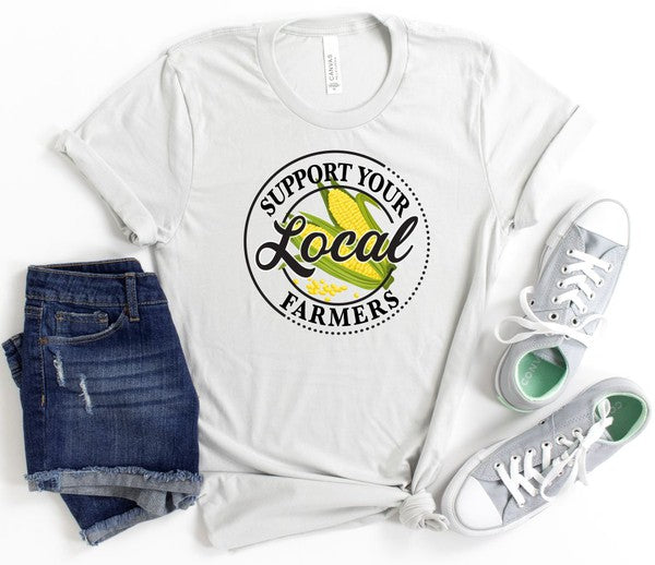 Support Local Famers | Graphic Tee