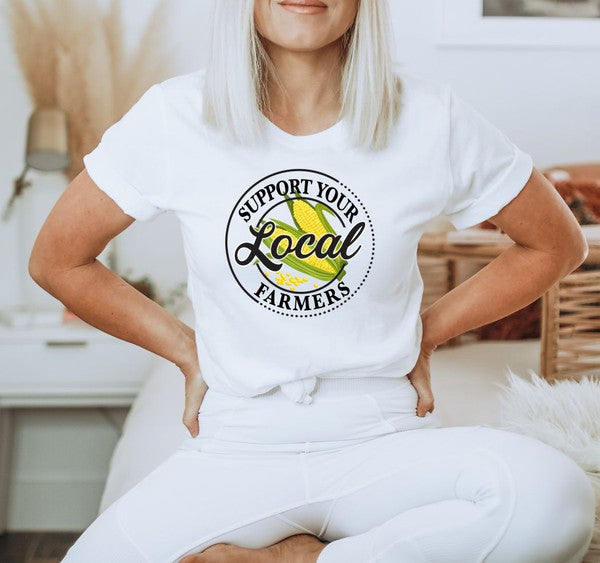 Support Local Famers | Graphic Tee