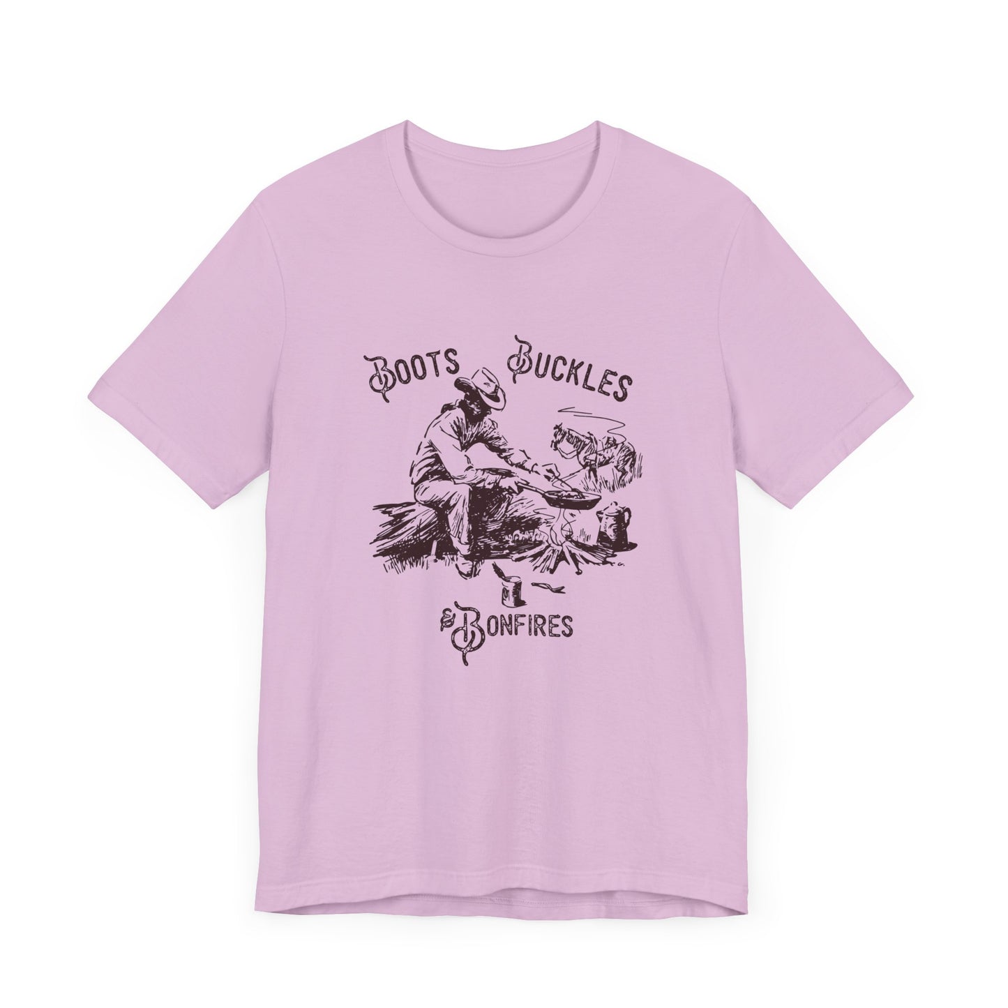 Boots, Buckles & Bonfires | Graphic Tee