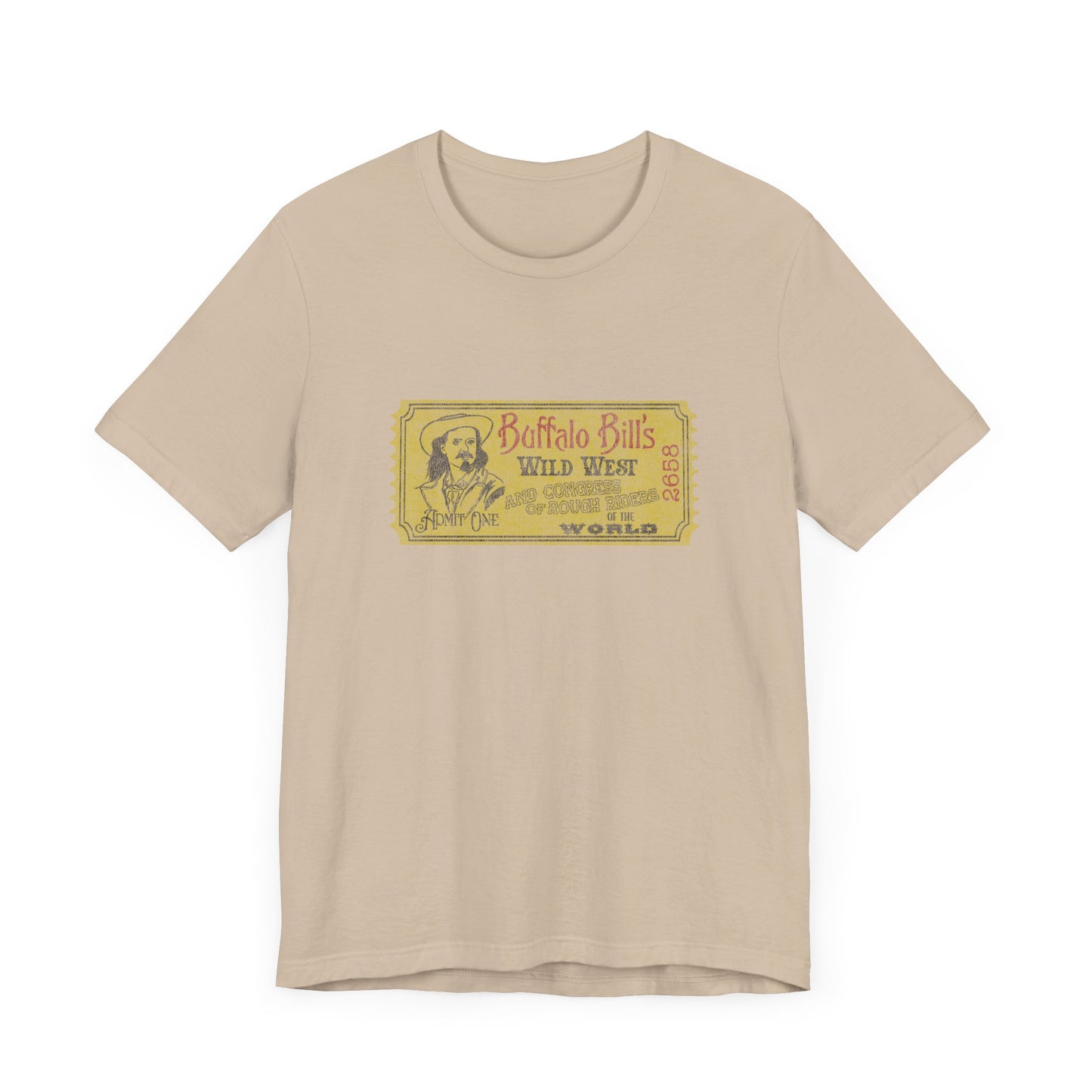 Buffalo Bill Ticket | Graphic Tees