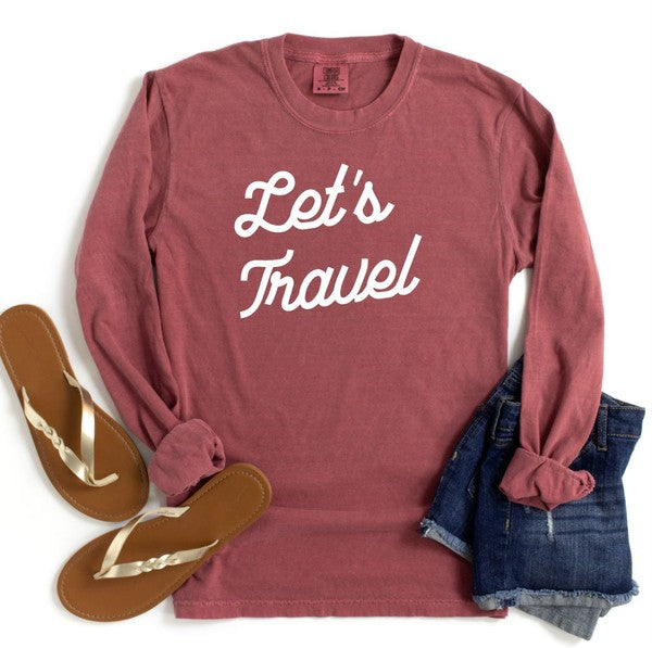 Let's Travel | Long Sleeve Tee