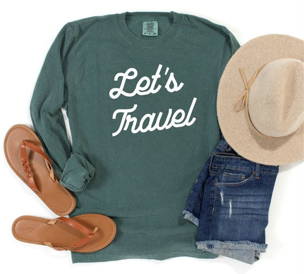 Let's Travel | Long Sleeve Tee