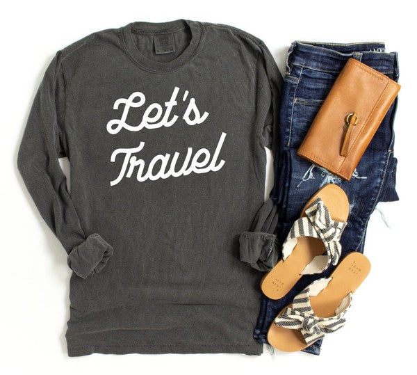 Let's Travel | Long Sleeve Tee