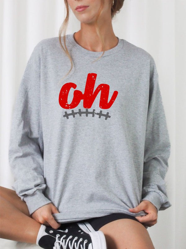 Ohio Football Stitch | Sweatshirt